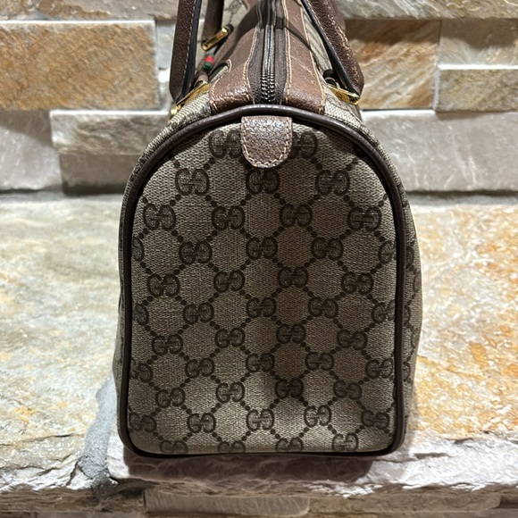 BEAUTIFUL Authentic Gucci GG Monogram Boston Bag-authentic - Picture 6 of 16